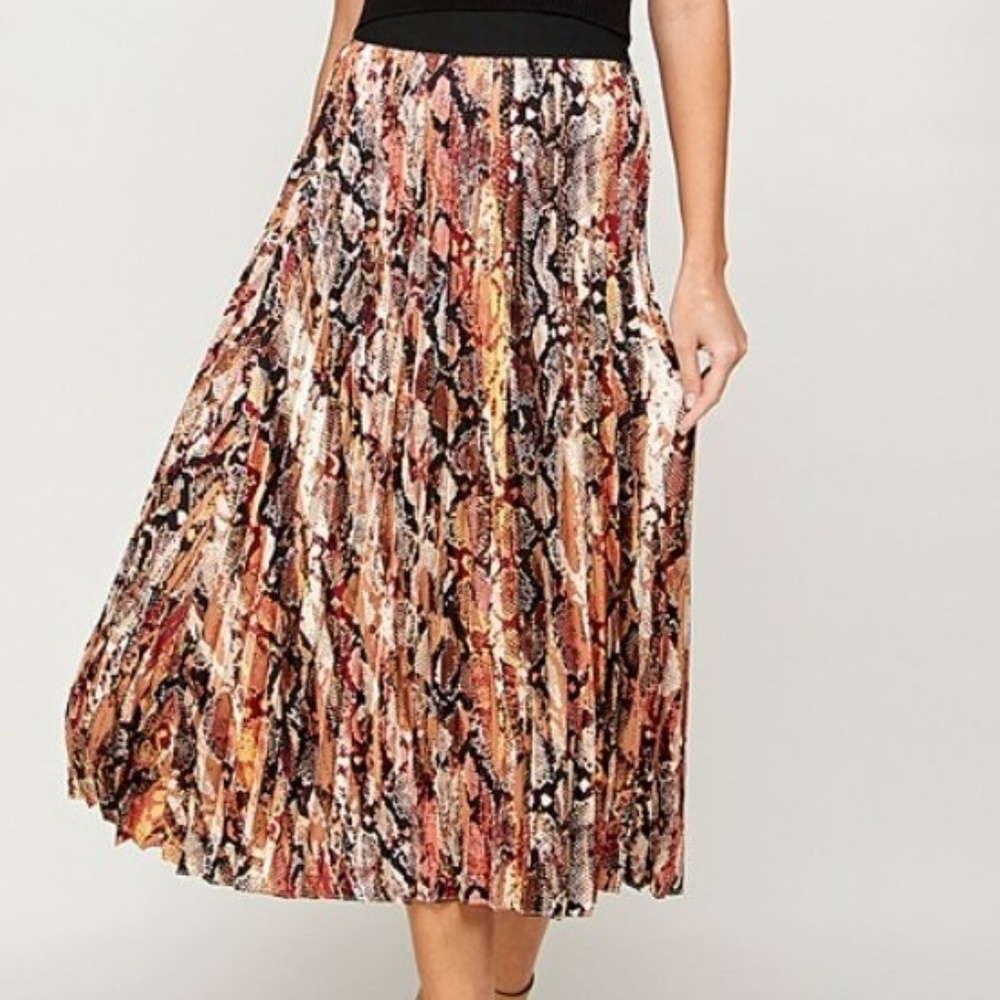 Animal Print Skirt